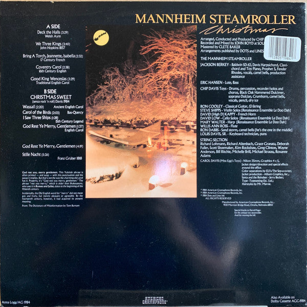 Mannheim Steamroller - Christmas