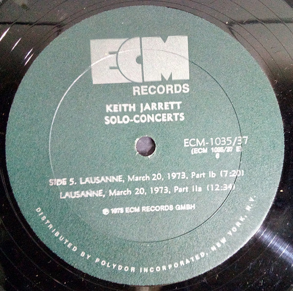 Keith Jarrett - Solo Concerts: Bremen / Lausanne