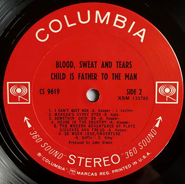 Blood, Sweat And Tears - Child Is Father To The Man