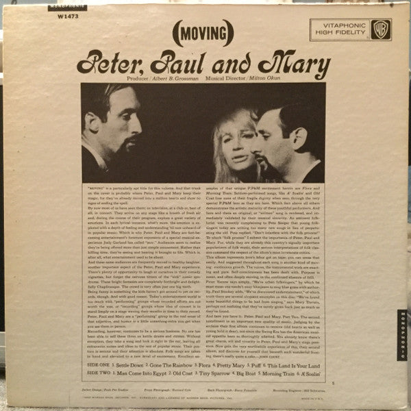 Peter, Paul & Mary - (Moving)