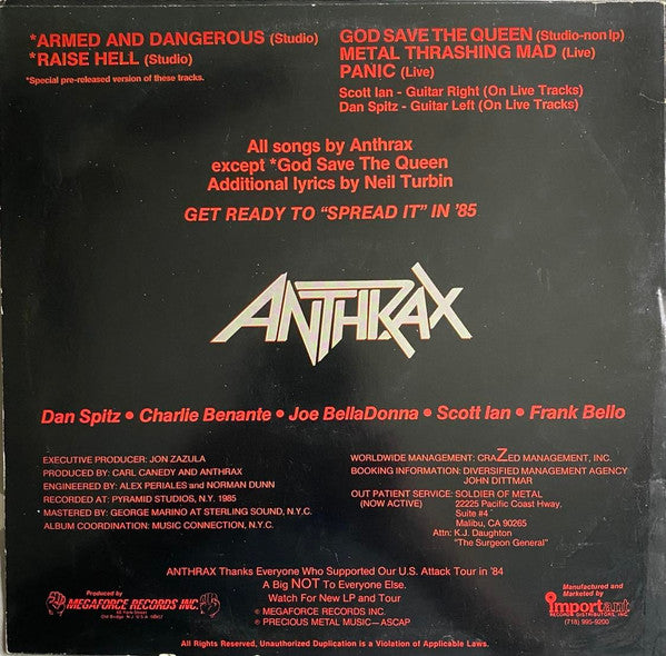 Anthrax - Armed And Dangerous