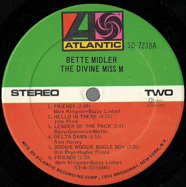 Bette Midler - The Divine Miss M