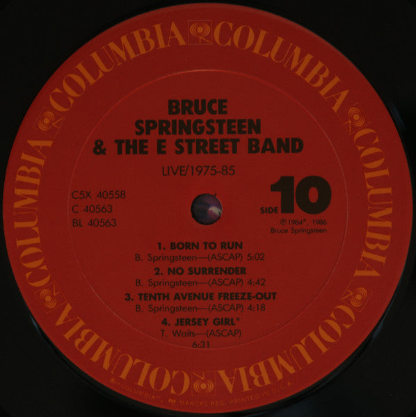 Bruce Springsteen & The E-Street Band - Live / 1975-85