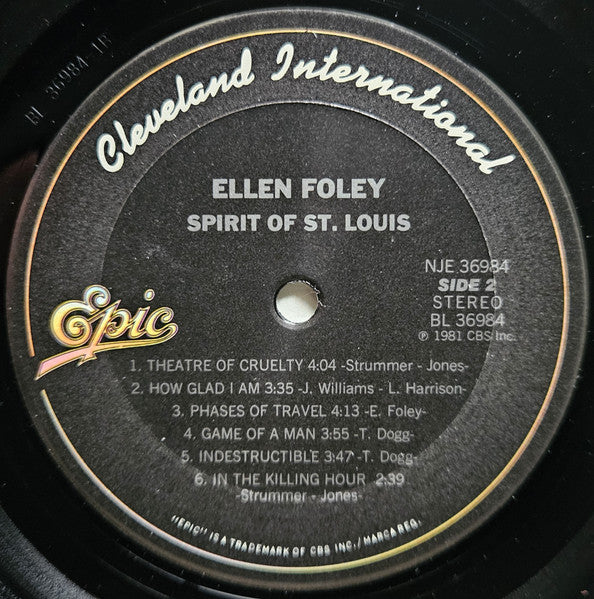 Ellen Foley - Spirit Of St. Louis