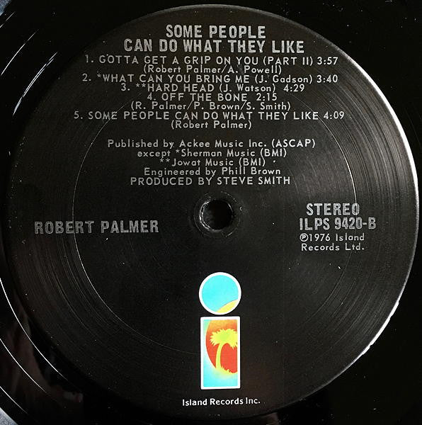 Robert Palmer - Some People Can Do What They Like