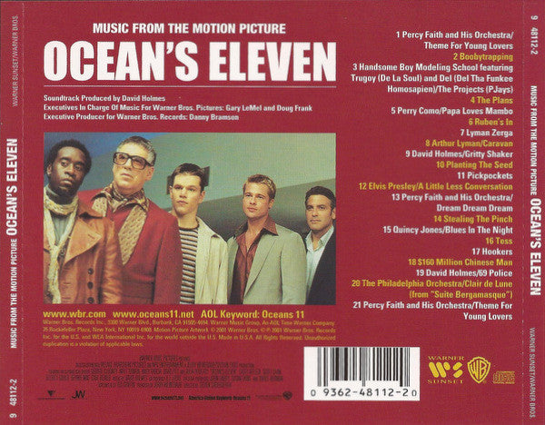 Various - Music From The Motion Picture Ocean's Eleven