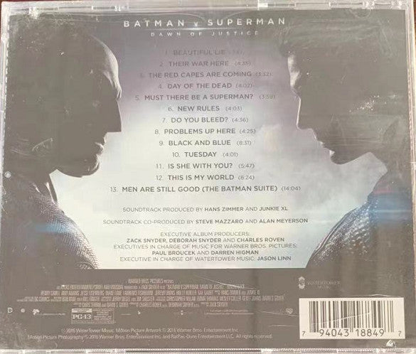 Hans Zimmer - Batman v Superman: Dawn Of Justice (Original Motion Picture Soundtrack)