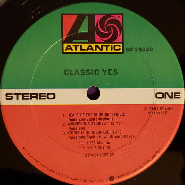 Yes - Classic Yes