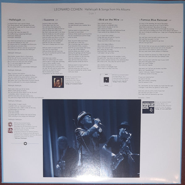 Leonard Cohen - Hallelujah & Songs From His Albums