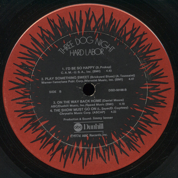 Three Dog Night - Hard Labor