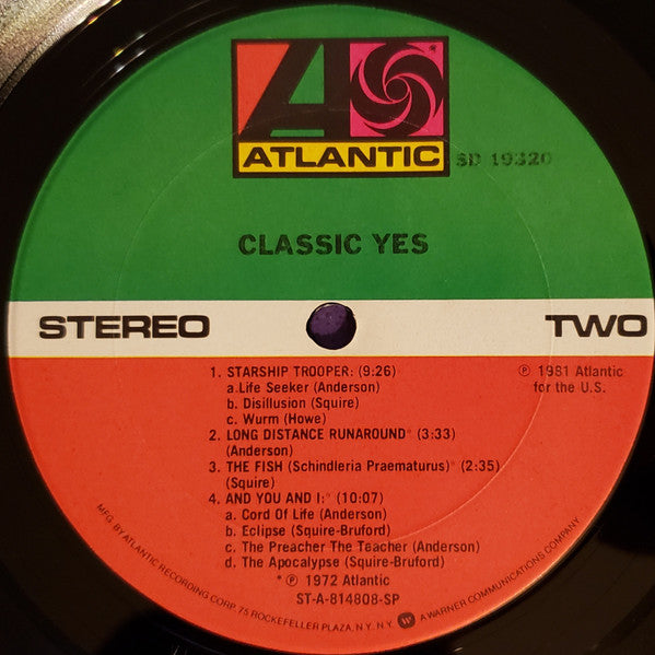 Yes - Classic Yes