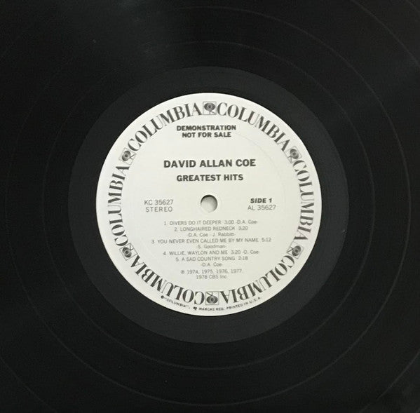 David Allan Coe - Greatest Hits