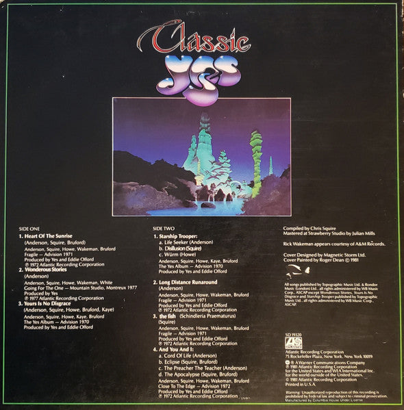 Yes - Classic Yes