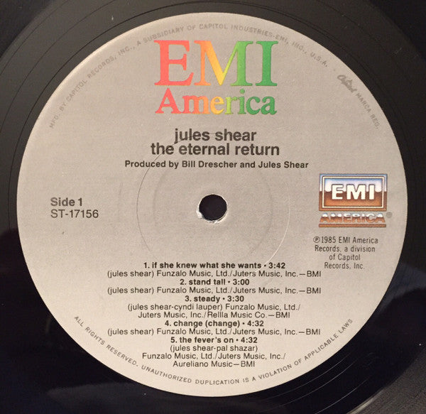 Jules Shear - The Eternal Return
