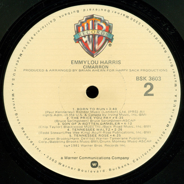 Emmylou Harris - Cimarron