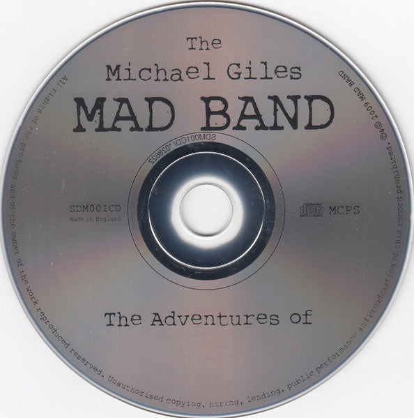 The Michael Giles Mad Band - The Adventures Of The Michael Giles MAD BAND