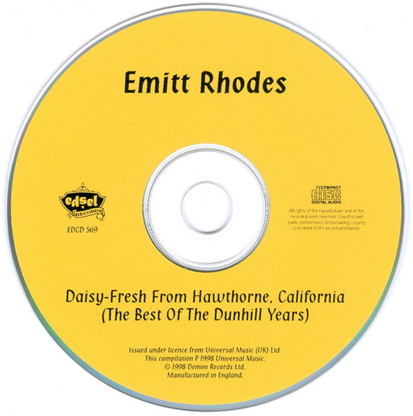Emitt Rhodes - Daisy-Fresh From Hawthorne, California (The Best Of The Dunhill Years)