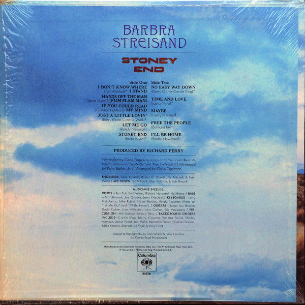 Barbra Streisand - Stoney End