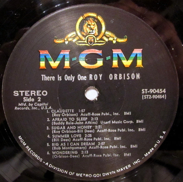 Roy Orbison - There Is Only One Roy Orbison