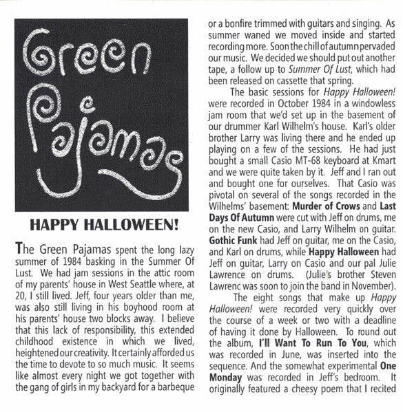 The Green Pajamas - Happy Halloween!