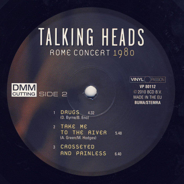 Talking Heads - Rome Concert 1980