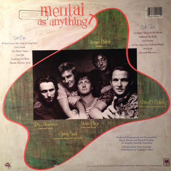 Mental As Anything - If You Leave Me, Can I Come Too?
