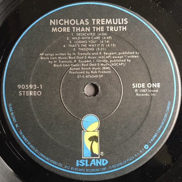 Nicholas Tremulis - More Than The Truth
