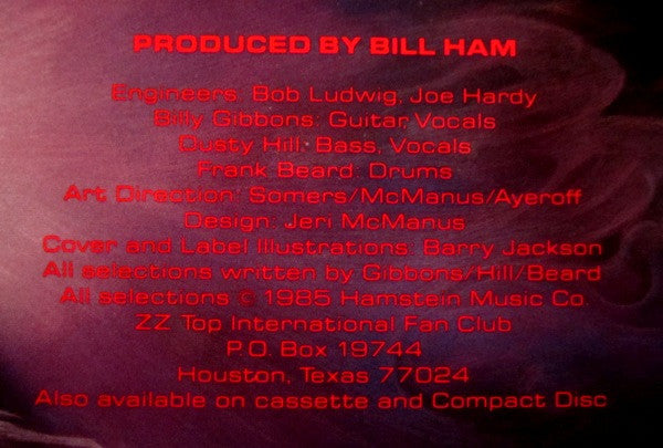 ZZ Top - Afterburner