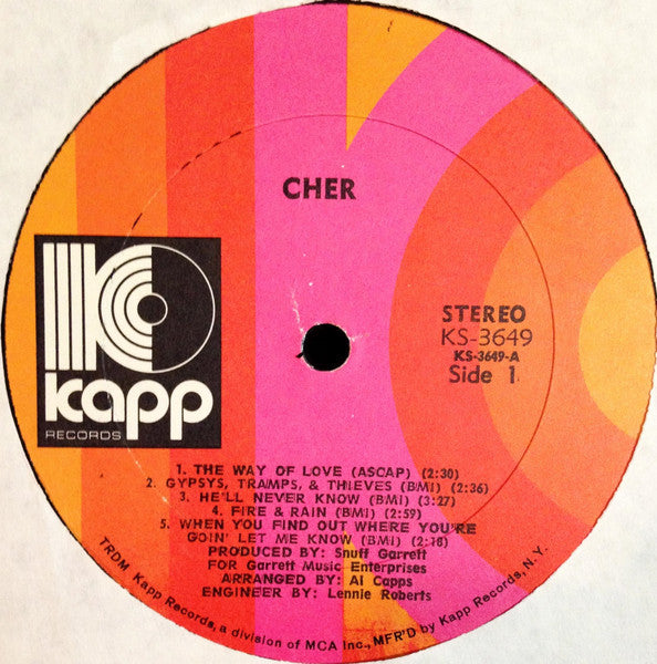 Cher - Gypsys, Tramps & Thieves