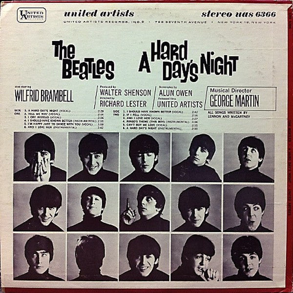 The Beatles - A Hard Day's Night (Original Motion Picture Sound Track)