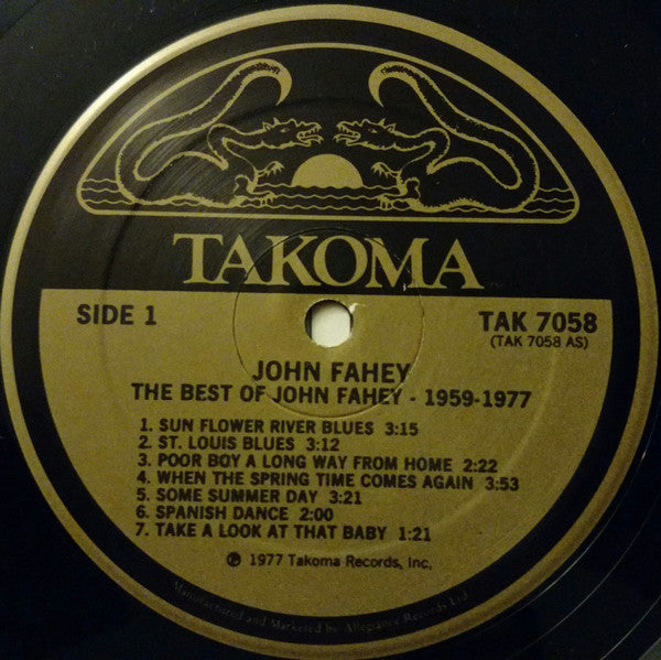 John Fahey - The Best Of John Fahey 1959 - 1977
