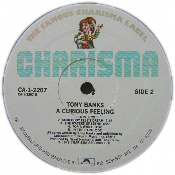 Tony Banks - A Curious Feeling