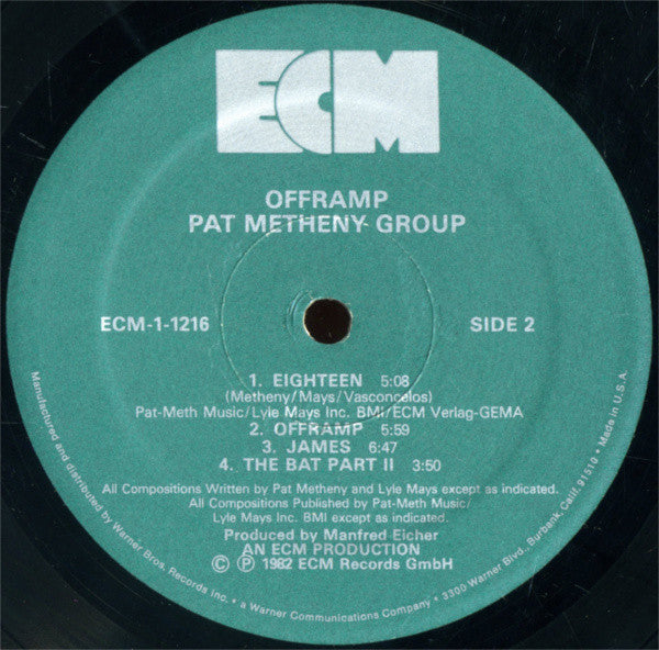 Pat Metheny Group - Offramp