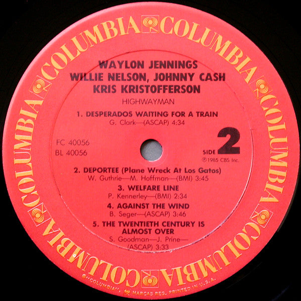 Waylon Jennings - Highwayman