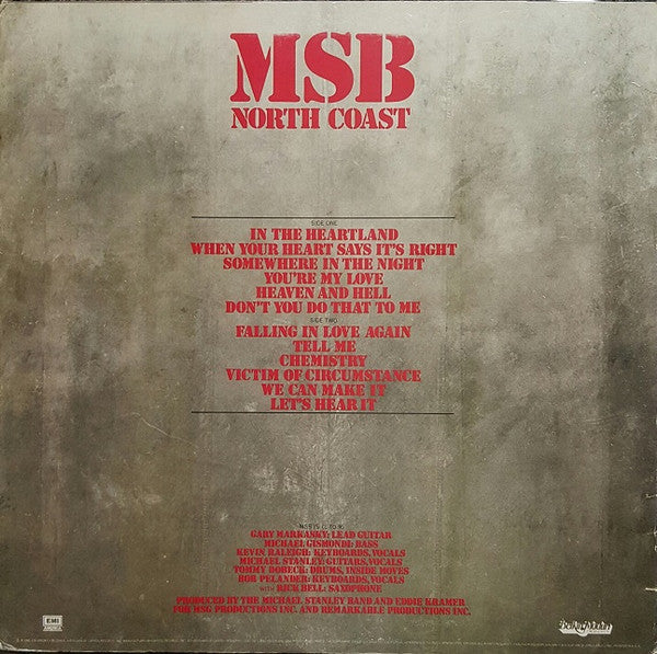 Michael Stanley Band - North Coast