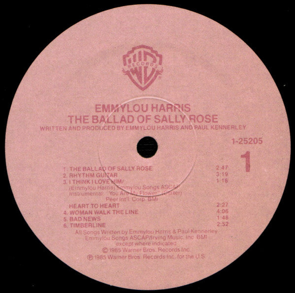 Emmylou Harris - The Ballad Of Sally Rose