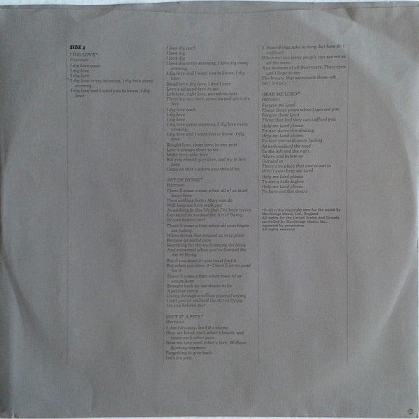 George Harrison - All Things Must Pass