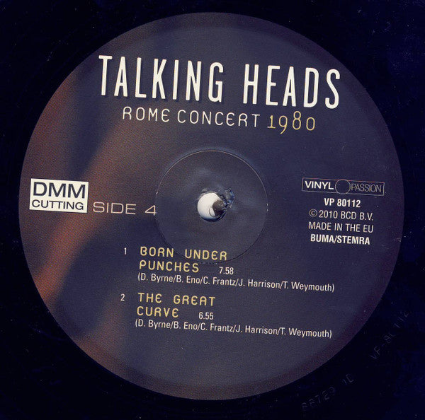 Talking Heads - Rome Concert 1980