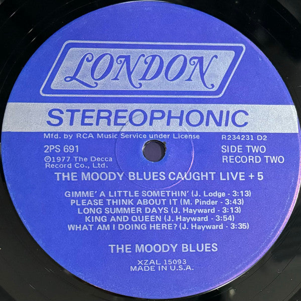 The Moody Blues - Caught Live +5