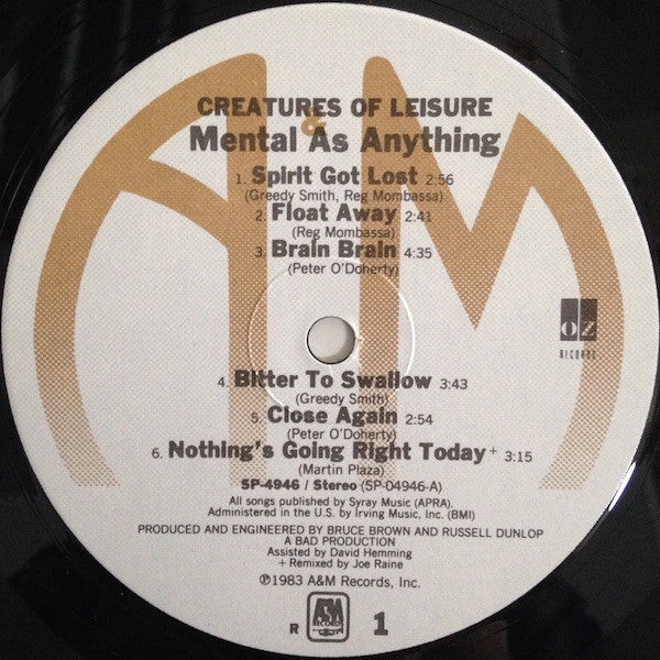 Mental As Anything - Creatures Of Leisure