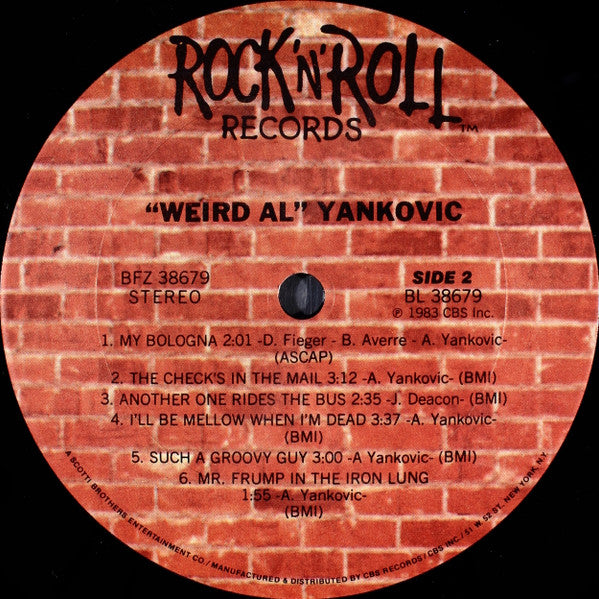 "Weird Al" Yankovic - "Weird Al" Yankovic
