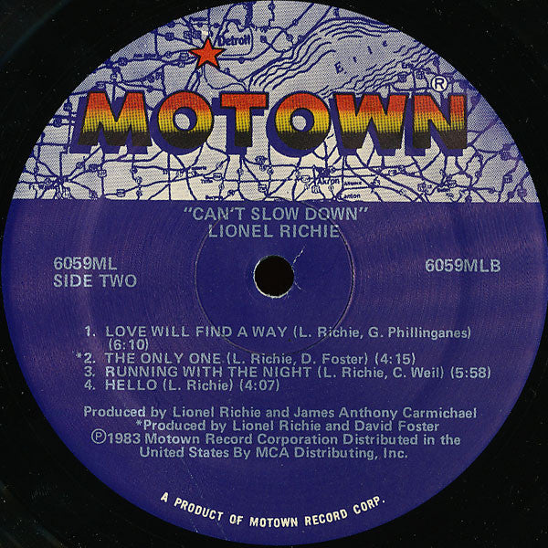 Lionel Richie - Can't Slow Down