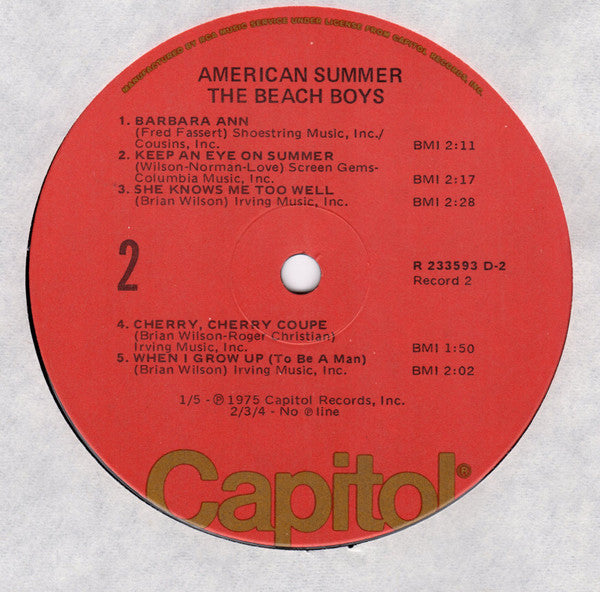 The Beach Boys - American Summer