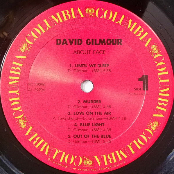 David Gilmour - About Face