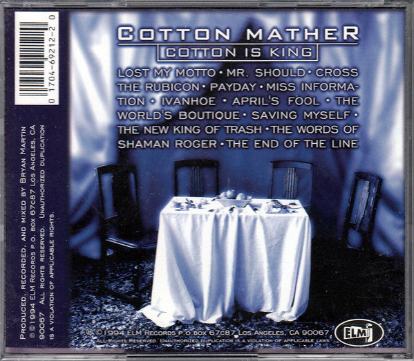 Cotton Mather - Cotton Is King