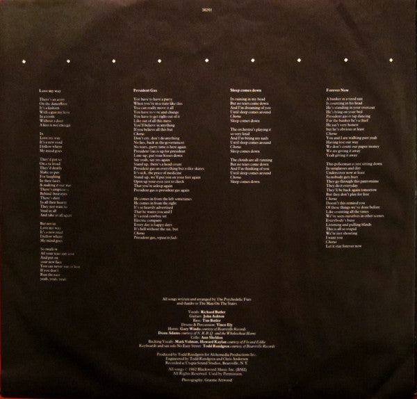 The Psychedelic Furs - Forever Now