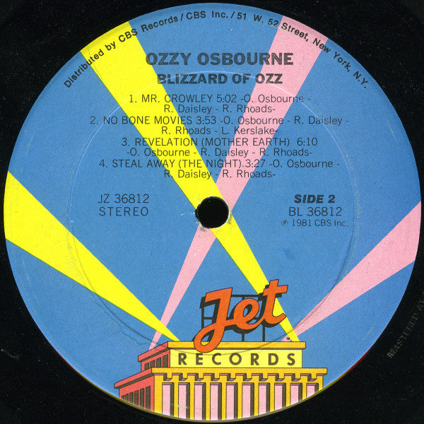 Ozzy Osbourne - Blizzard Of Ozz
