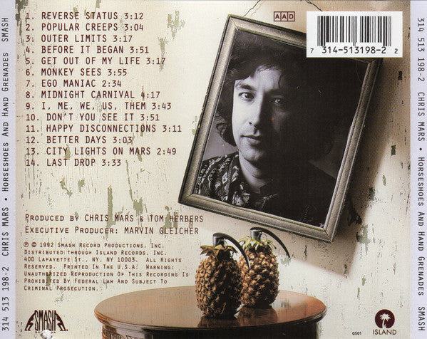 Chris Mars - Horseshoes And Hand Grenades