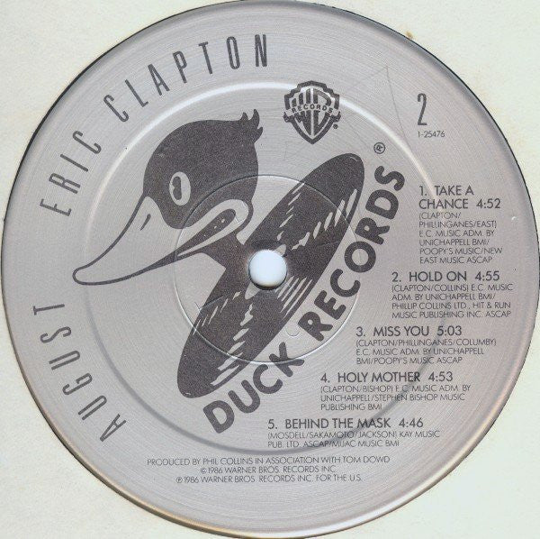Eric Clapton - August