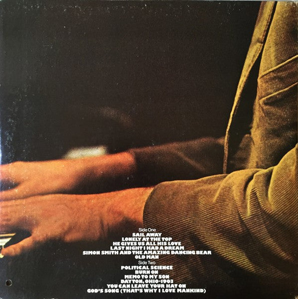 Randy Newman - Sail Away